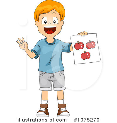 Royalty-Free (RF) School Boy Clipart Illustration by BNP Design Studio - Stock Sample #1075270
