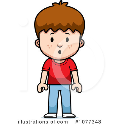 School Boy Clipart #1077343 by Cory Thoman