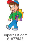 School Boy Clipart #1077527 by visekart