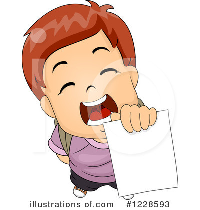 Royalty-Free (RF) School Boy Clipart Illustration by BNP Design Studio - Stock Sample #1228593