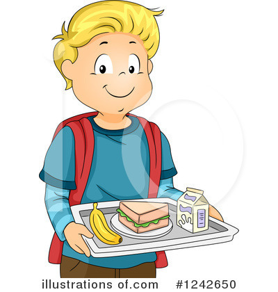 Royalty-Free (RF) School Boy Clipart Illustration by BNP Design Studio - Stock Sample #1242650