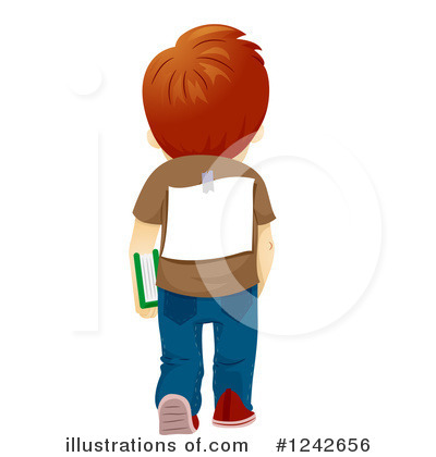Royalty-Free (RF) School Boy Clipart Illustration by BNP Design Studio - Stock Sample #1242656