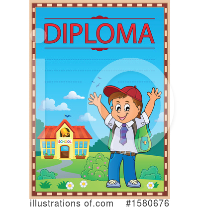 Diploma Clipart #1580676 by visekart
