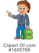 School Boy Clipart #1605769 by visekart
