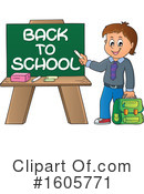 School Boy Clipart #1605771 by visekart