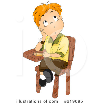 Royalty-Free (RF) School Boy Clipart Illustration by BNP Design Studio - Stock Sample #219095
