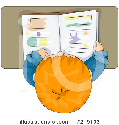 Royalty-Free (RF) School Boy Clipart Illustration by BNP Design Studio - Stock Sample #219103