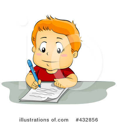 Royalty-Free (RF) School Boy Clipart Illustration by BNP Design Studio - Stock Sample #432856