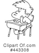 School Boy Clipart #443308 by toonaday