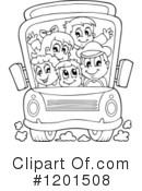 School Bus Clipart #1201508 by visekart