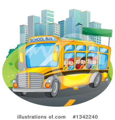 School Bus Clipart #1342240 by Graphics RF