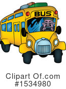 School Bus Clipart #1534980 by dero