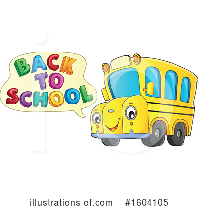 School Bus Clipart #1604105 by visekart