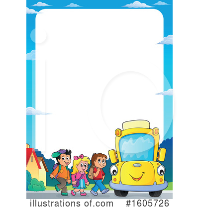 School Bus Clipart #1605726 by visekart