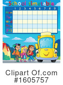 School Bus Clipart #1605757 by visekart