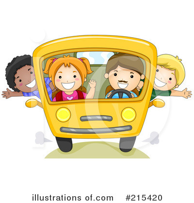 School Bus Clipart #215420 by BNP Design Studio