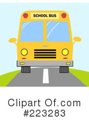 School Bus Clipart #223283 by Hit Toon