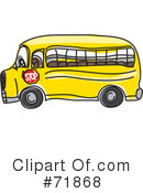 School Bus Clipart #71868 by inkgraphics