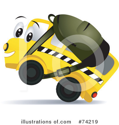 School Bus Clipart #74219 by BNP Design Studio