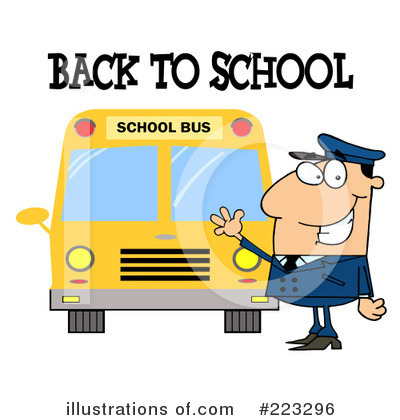 School Bus Clipart #223296 by Hit Toon