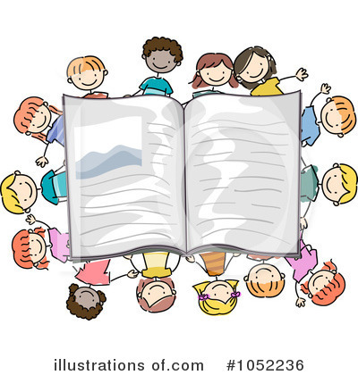 Royalty-Free (RF) School Children Clipart Illustration by BNP Design Studio - Stock Sample #1052236