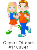 School Children Clipart #1108841 by Pushkin