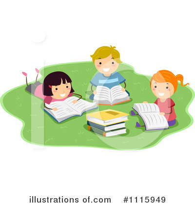 Royalty-Free (RF) School Children Clipart Illustration by BNP Design Studio - Stock Sample #1115949