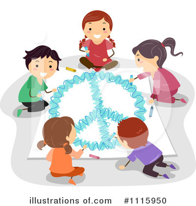 Royalty-Free (RF) School Children Clipart Illustration by BNP Design Studio - Stock Sample #1115950