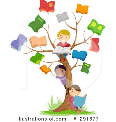 Royalty-Free (RF) School Children Clipart Illustration by BNP Design Studio - Stock Sample #1291677