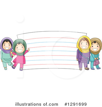 Royalty-Free (RF) School Children Clipart Illustration by BNP Design Studio - Stock Sample #1291699