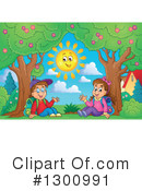 School Children Clipart #1300991 by visekart