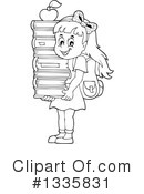 School Children Clipart #1335831 by visekart