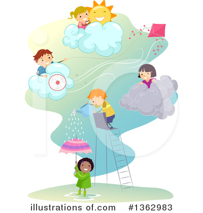 Royalty-Free (RF) School Children Clipart Illustration by BNP Design Studio - Stock Sample #1362983
