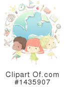 School Children Clipart #1435907 by BNP Design Studio