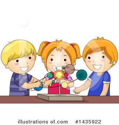 Royalty-Free (RF) School Children Clipart Illustration by BNP Design Studio - Stock Sample #1435922
