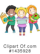 School Children Clipart #1435928 by BNP Design Studio