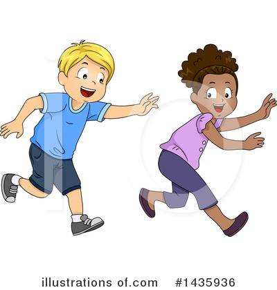 Royalty-Free (RF) School Children Clipart Illustration by BNP Design Studio - Stock Sample #1435936