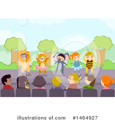 Royalty-Free (RF) School Children Clipart Illustration by BNP Design Studio - Stock Sample #1464927