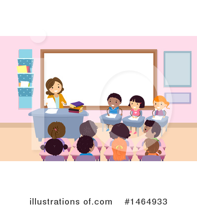 Royalty-Free (RF) School Children Clipart Illustration by BNP Design Studio - Stock Sample #1464933