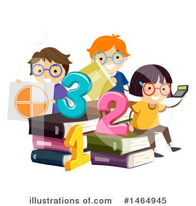 Royalty-Free (RF) School Children Clipart Illustration by BNP Design Studio - Stock Sample #1464945