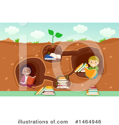 Royalty-Free (RF) School Children Clipart Illustration by BNP Design Studio - Stock Sample #1464946