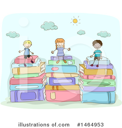 Royalty-Free (RF) School Children Clipart Illustration by BNP Design Studio - Stock Sample #1464953