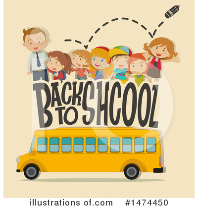 School Bus Clipart #1474450 by Graphics RF