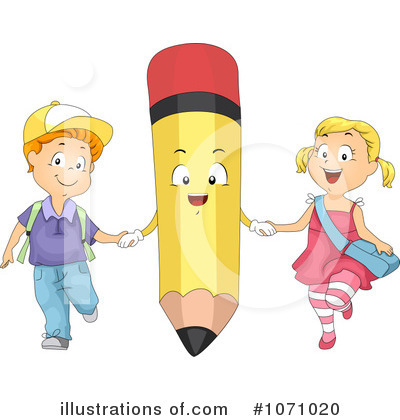 Royalty-Free (RF) School Clipart Illustration by BNP Design Studio - Stock Sample #1071020