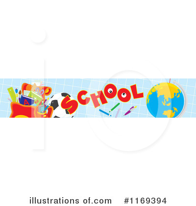 Royalty-Free (RF) School Clipart Illustration by Alex Bannykh - Stock Sample #1169394