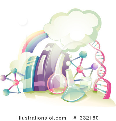 Molecules Clipart #1332180 by BNP Design Studio
