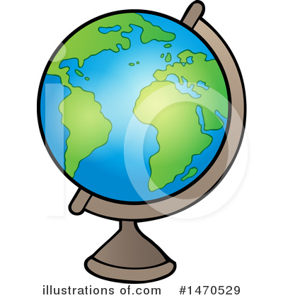Desk Globe Clipart #1470529 by visekart