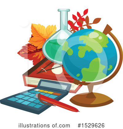 Desk Globe Clipart #1529626 by Vector Tradition SM