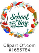 School Clipart #1655784 by Vector Tradition SM