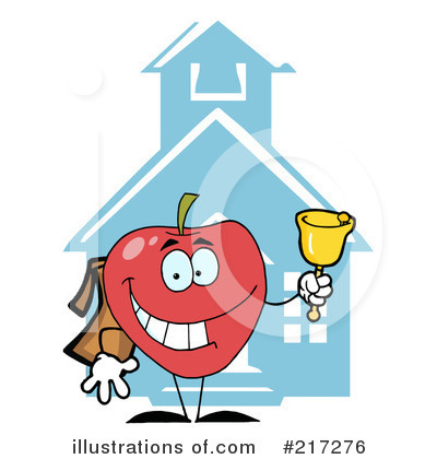 Royalty-Free (RF) School Clipart Illustration by Hit Toon - Stock Sample #217276